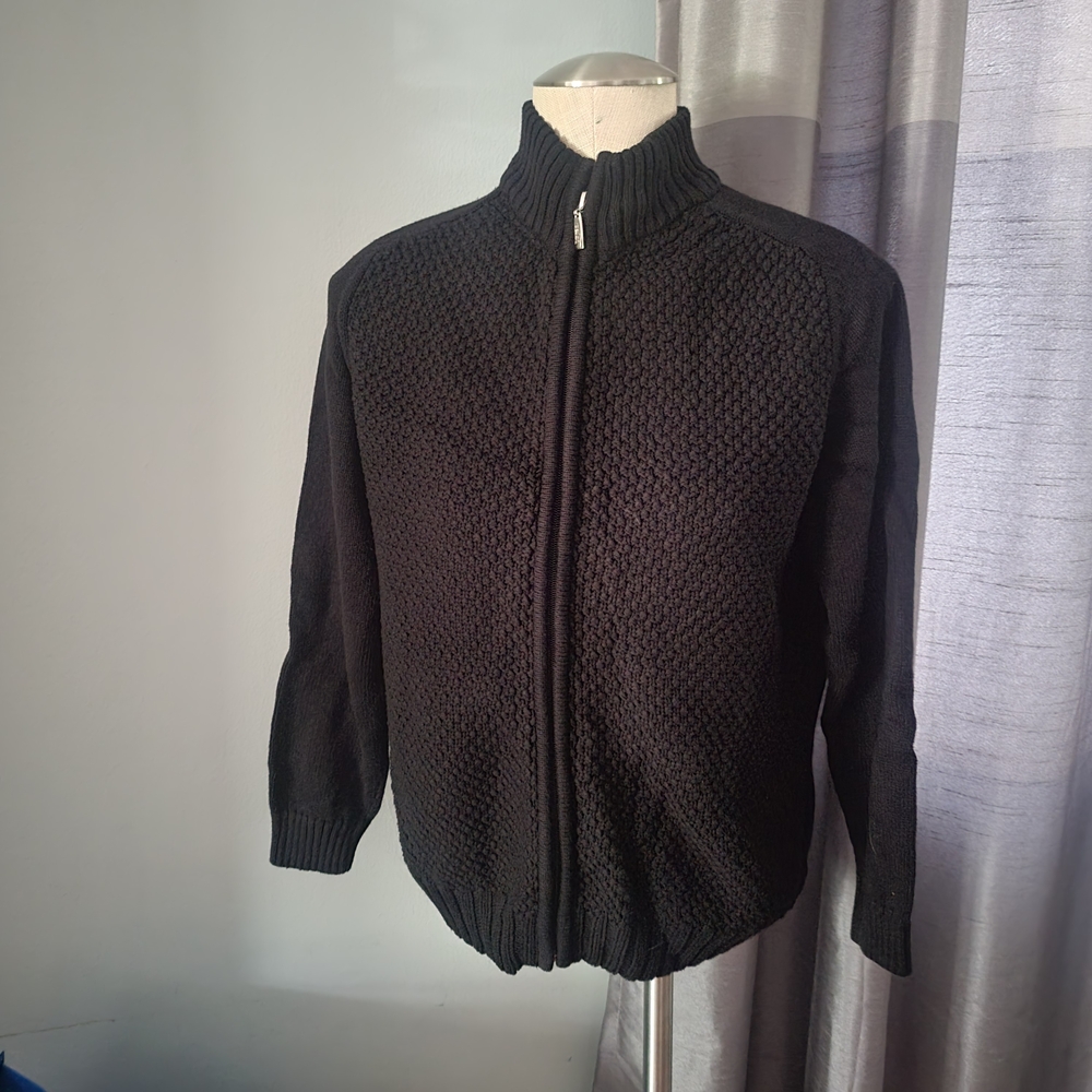 Elegant Black Textured Women's Blazer